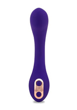 Load image into Gallery viewer, Nu Sensuelle Libi Flexible Rechargeable Silicone G-Spot Vibrator - Deep Purple/Purple
