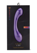 Load image into Gallery viewer, Nu Sensuelle Libi Flexible Rechargeable Silicone G-Spot Vibrator - Deep Purple/Purple

