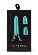 Load image into Gallery viewer, Nu Sensuelle Point Plus Rechargeable Silicone Bullet - Blue/Tiffany Blue
