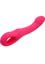 Load image into Gallery viewer, Nu Sensuelle Rhapsody Rechargeable Silicone Single Tapping Vibrator with Clitoral Stimulation
