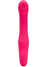 Load image into Gallery viewer, Nu Sensuelle Rhapsody Rechargeable Silicone Single Tapping Vibrator with Clitoral Stimulation
