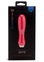 Load image into Gallery viewer, Nu Sensuelle Skye Velvet Touch with Turbo Rechargeable Silicone Bullet - Hot Pink/Pink
