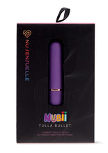 Load image into Gallery viewer, Nu Sensuelle Tulla Nubii Rechargeable Silicone Bullet - Purple

