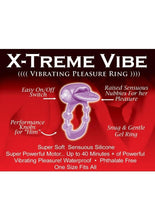 Load image into Gallery viewer, Nubbie Tongue Vibrating Silicone Cock Ring Waterproof
