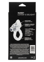 Load image into Gallery viewer, Nubby Lover's Delight Vibrating Cock Ring Cock Ring with Clitoral Stimulation
