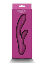 Load image into Gallery viewer, Obsessions Bonnie Rechargeable Silicone Rabbit Vibrator
