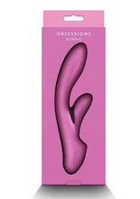 Load image into Gallery viewer, Obsessions Bonnie Rechargeable Silicone Rabbit Vibrator
