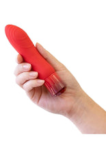 Load image into Gallery viewer, Oh My Gem Desire Rechargeable Silicone G-Spot Vibrator - Ruby
