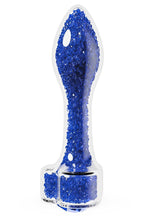 Load image into Gallery viewer, Oh My Gem Prestige Glass Anal Plug - Blue
