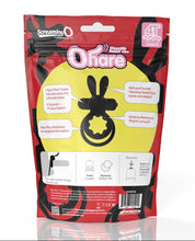 Load image into Gallery viewer, Vibrating Cock Ring The O Hare (Black)

