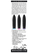 Load image into Gallery viewer, On The Spot Rechargeable Silicone Light Up Bullet Vibrator

