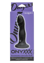 Load image into Gallery viewer, Onyxxx Rechargeable Contoured Silicone Probe - Black
