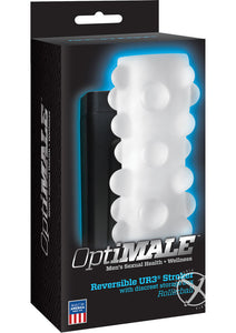 Optimale Rollerball Reversible Ultraskyn Masturbator - Frost/White
