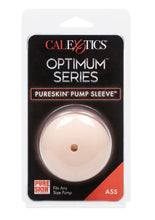 Load image into Gallery viewer, Optimum Series Pureskin Pump Sleeve - Butt - Vanilla
