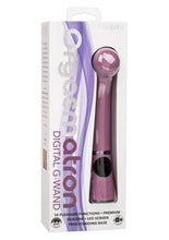 Load image into Gallery viewer, Orgasmatron Digital G-Wand Rechargeable Silicone Massager - Purple
