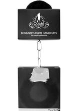 Load image into Gallery viewer, Ouch! Beginner's Furry Handcuffs - Black
