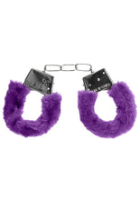 Load image into Gallery viewer, Ouch! Beginner's Handcuffs Furry - Purple
