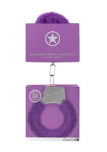 Load image into Gallery viewer, Ouch! Beginner's Handcuffs Furry - Purple
