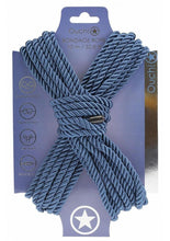 Load image into Gallery viewer, Ouch Bondage Rope 10 Meter Nylon - Blue/Navy Blue
