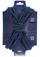 Load image into Gallery viewer, Ouch Bondage Rope 10 Meter Nylon - Blue/Navy Blue
