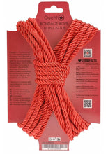 Load image into Gallery viewer, Ouch Bondage Rope 10 Meter Nylon - Red
