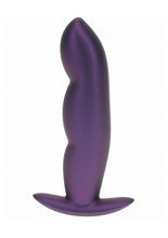 Load image into Gallery viewer, Ouch! Finger Anal Plug Silicone - Metallic - Purple
