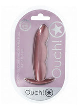 Load image into Gallery viewer, Ouch! Finger Anal Plug Silicone - Rose Gold
