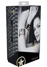 Load image into Gallery viewer, Ouch! Florence Collection Handcuffs - Black
