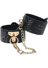 Load image into Gallery viewer, Ouch! Florence Collection Handcuffs - Black
