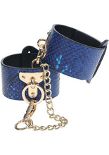 Load image into Gallery viewer, Ouch! Florence Collection Handcuffs - Blue
