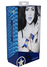 Load image into Gallery viewer, Ouch! Florence Collection Handcuffs - Blue
