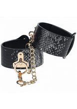 Load image into Gallery viewer, Ouch! Florence Collection Leg Cuffs - Black
