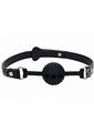 Load image into Gallery viewer, Ouch! Florence Collection Silicone Ball Gag - Black
