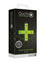 Load image into Gallery viewer, Ouch! Hogtie - Black/Glow In The Dark/Green
