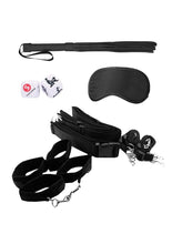 Load image into Gallery viewer, Ouch! Kits Bondage Belt Restraint System - Black - 8pc

