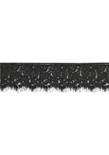 Load image into Gallery viewer, Ouch! Lace Mask with Elastic Straps - Black

