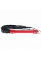 Load image into Gallery viewer, Ouch! Milan Collection Flogger - Black/Red
