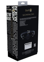 Load image into Gallery viewer, Ouch! Ny Collection Silicone Ball Gag
