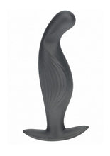 Load image into Gallery viewer, Ouch! P-Spot Anal Plug Silicone - Grey/Gun Metal
