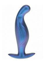 Load image into Gallery viewer, Ouch! P-Spot Anal Plug Silicone - Metallic - Blue
