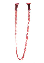 Load image into Gallery viewer, Ouch! Pinch Nipple Clamps - Red
