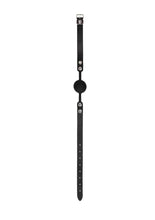 Load image into Gallery viewer, Ouch! Silicone Ball Gag with Adjustable Bonded Leather Straps
