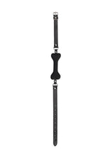 Load image into Gallery viewer, Ouch! Silicone Bone Gag with Adjustable Bonded Leather Straps
