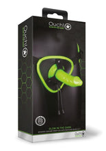Load image into Gallery viewer, Ouch! Strap-On Harness - Black/Glow In The Dark/Green
