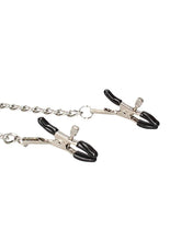 Load image into Gallery viewer, Ouch! Velcro Collar with Nipple Clamps

