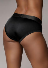 Load image into Gallery viewer, Ouch! Vibrating Strap-On High-Cut Brief Rechargeable
