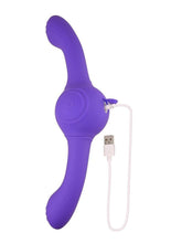Load image into Gallery viewer, Our Gyro Vibe Rechargeable Silicone Dual End Vibrator
