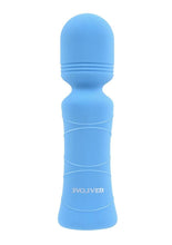 Load image into Gallery viewer, Out Of The Blue Rechargeable Silicone Wand Vibrator - Blue

