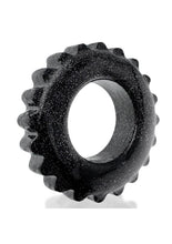 Load image into Gallery viewer, Oxball Plushy Single Cock Ring - Black Mica
