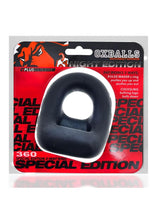 Load image into Gallery viewer, Oxballs 360 2-Way Cock Ring and Ball Sling - Night Edition - Black
